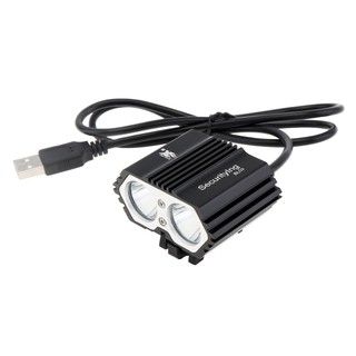 Đèn led chiếu sáng cho xe đạp 4 chế độ sáng bl03 700 lumens có cổng sạc usb
