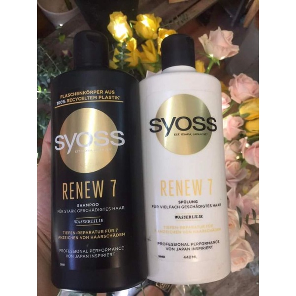 Bộ dầu gội đầu Syoss hàng xách tay Đức