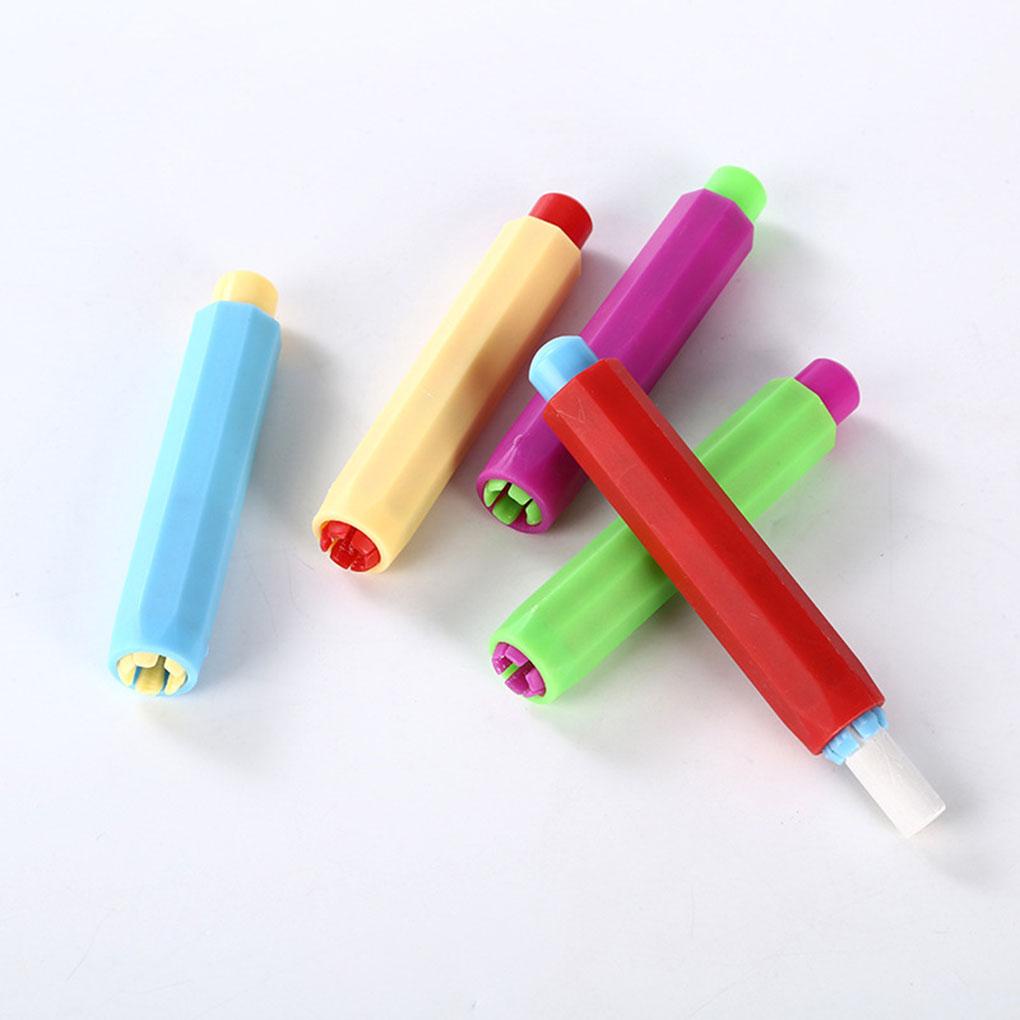 Bộ 5 Giá Đỡ Phấn Bằng Nhựa Kích Thước Nhỏ Tiện Dụng Cho Lớp Học