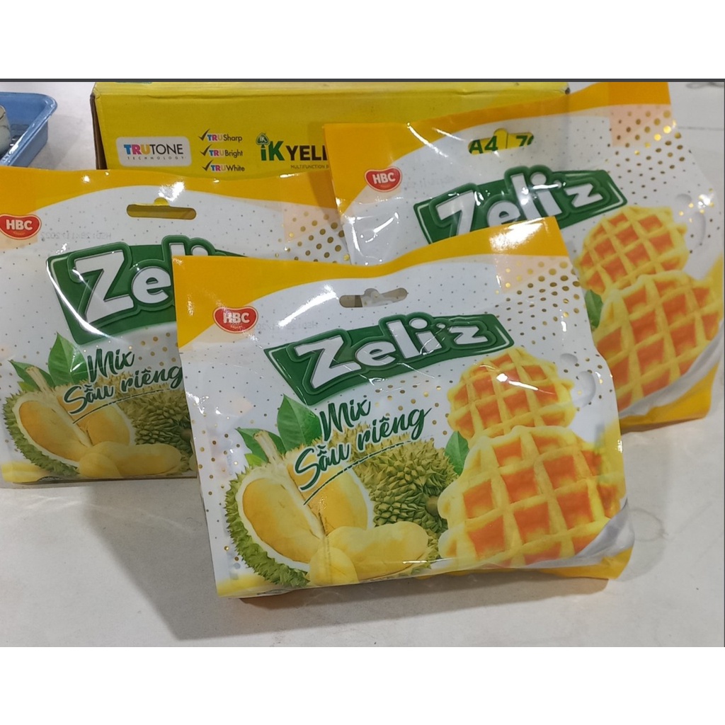 BÁNH ZELI'Z CHÀ BÔNG 4 VỊ GÓI 156G