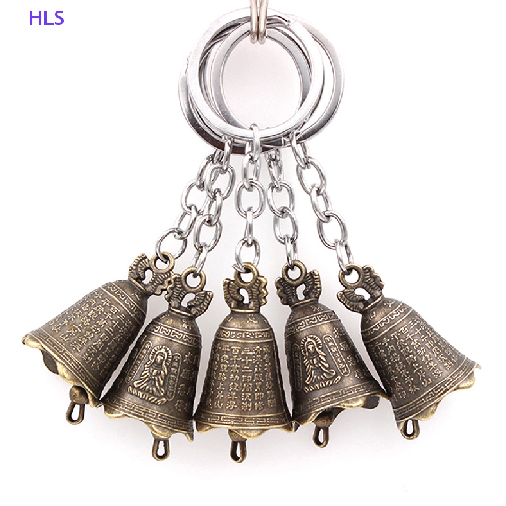 [HLS] Chuông Phong Thủy Phật Cầu Nguyện Trung Hoa Mini Cổ Điển Cầu Nguyện