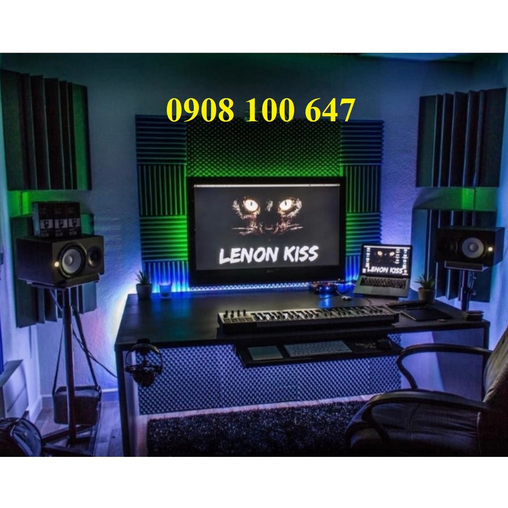 Mút Cách Âm chống cháy mẫu sóng thấp cao mới nhất #cách_âm_đông_á