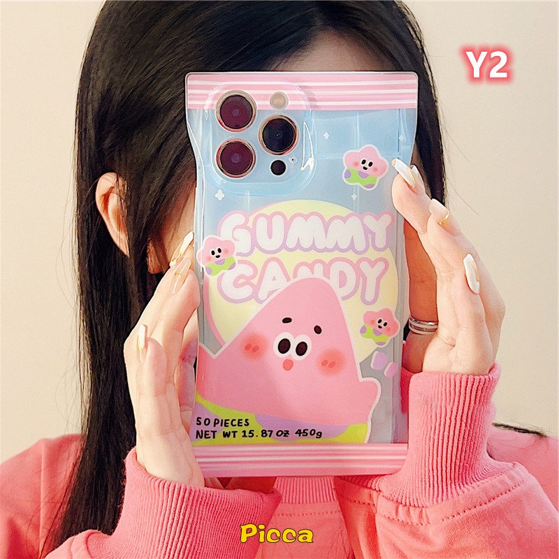 Ốp Điện Thoại Dẻo Họa Tiết Hoạt Hình SpongeBob Cho iPhone 7plus XR 11 12 13 14 Pro Max 8 7 6 6s 14 Plus X Xs Max SE 2020