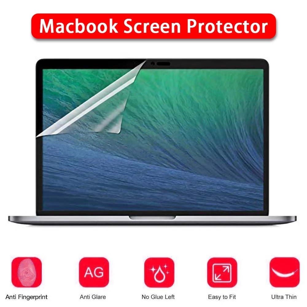 Miếng Dán Bảo Vệ Màn Hình Laptop Cho MacBook Pro 13 "A2338 M1 2020 A2251 A2289 1708 A1706 A1989 A1932 HD Sự Bảo Vệ