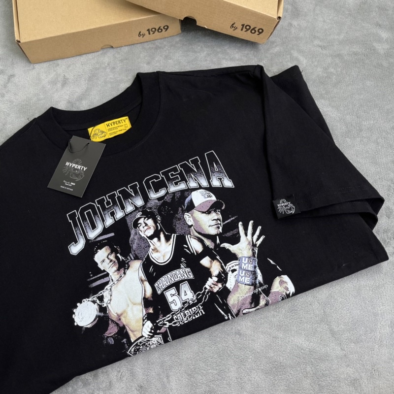 Áo thun đủ size nam nữ, áo thun JOHN CENA cotton dày dặn trendy