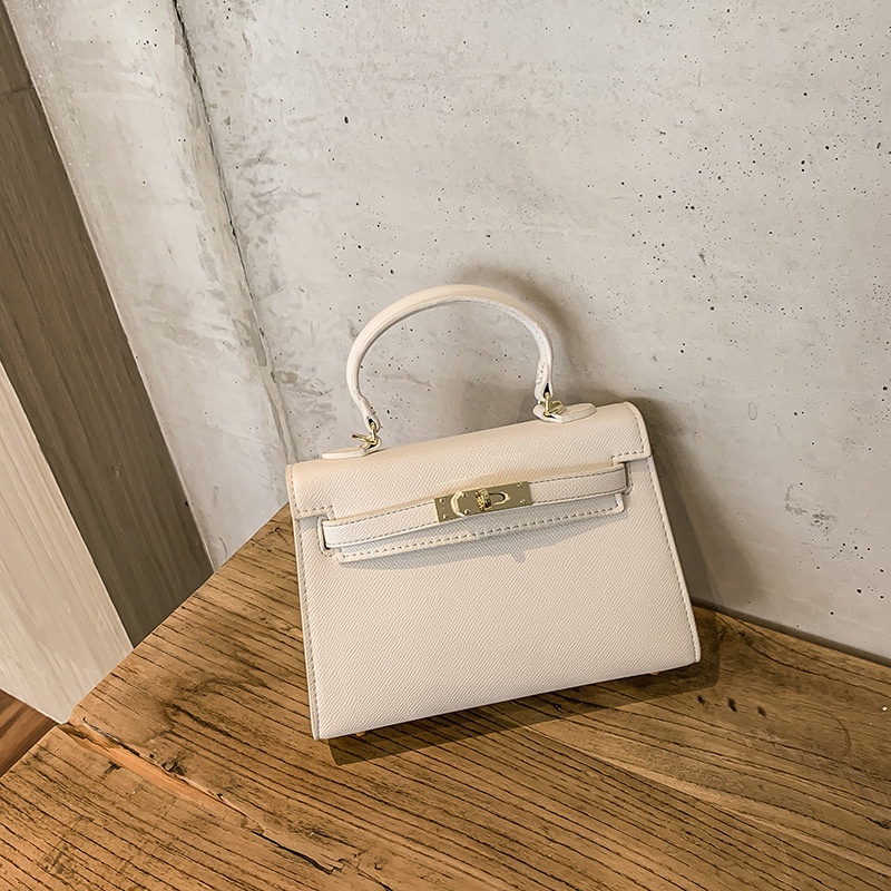 Túi Đeo Chéo Họa Tiết Trái Vải Thời Trang Hàn Quốc Cho Nữ