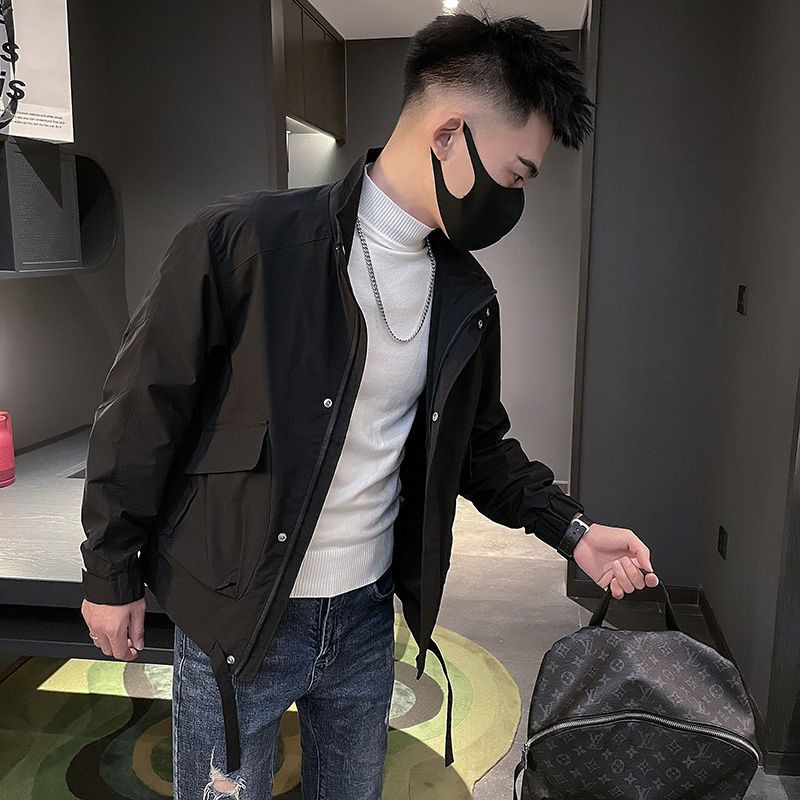 Áo Khoác Màu Xanh Quân Đội Nhiều Túi Cao Cấp Cho Nam