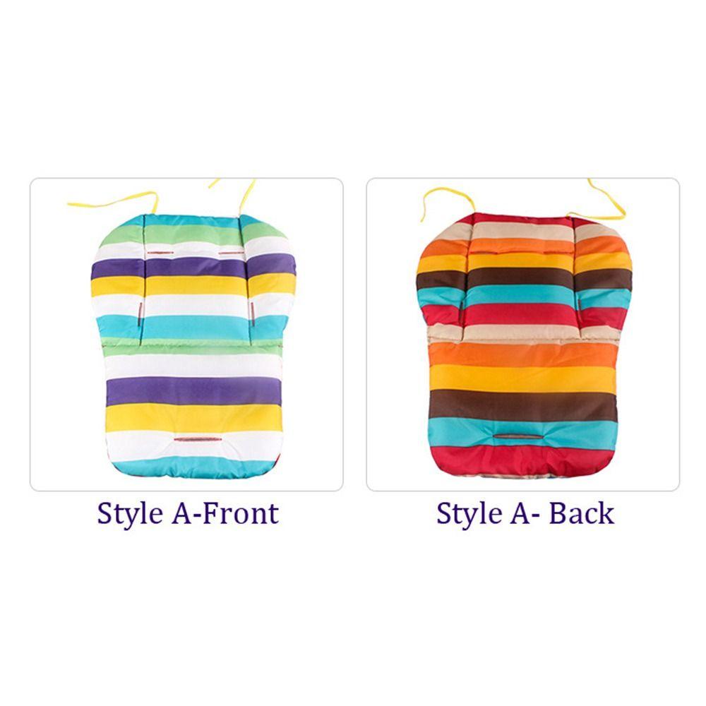 Đệm Lót Xe Đẩy Em Bé Mềm Mại Họa Tiết Cầu Vồng Dễ Thương