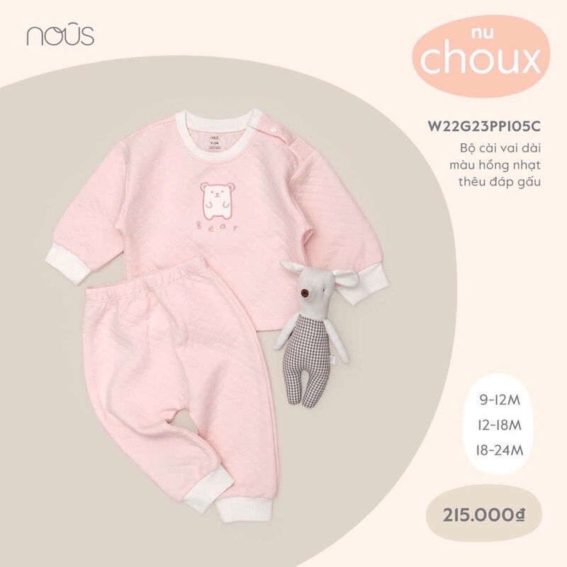 Bộ dài tay mẫu mới của Nous 2022