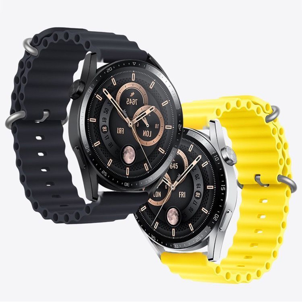 Dây Đeo Đồng Hồ Bằng Silicone 20 / 22mm Cho Huawei Watch GT3 Pro 46mm 43mm GT 2 3 Pro 46 / 42mm GT