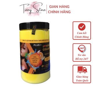 Kem hấp ủ Colagen men sống Lovelex phục hồi tóc hư tổn 1000ml