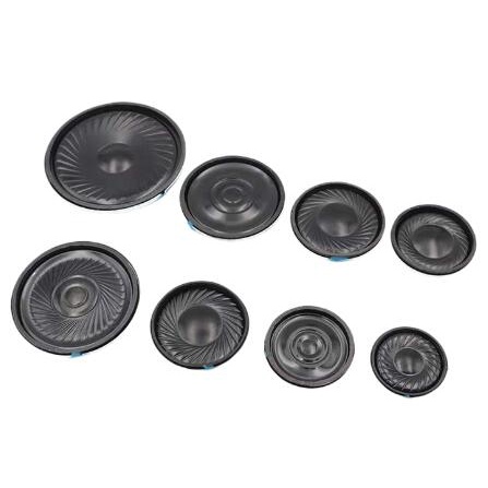 Set 5 loa siêu mỏng 8 ohms 0.5 watt 0.5W 8R cỡ 20/ 23/ 27/ 28/ 30/ 36/ 40mm