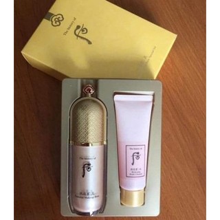 Set kem lót whoo hồng Essential makeup Base