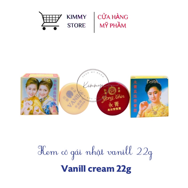 Lẻ kem vanill cô gái nhật