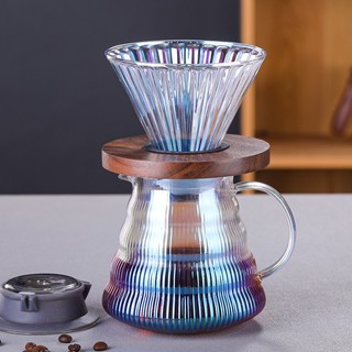 Bộ pha cà phê giấy lọc pour over v60 thể tích 500ml