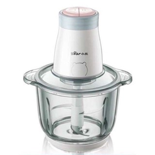 Máy xay thịt đa năng bear qsj-b02q1 cối thủy tinh kèm 2 bộ dao xay