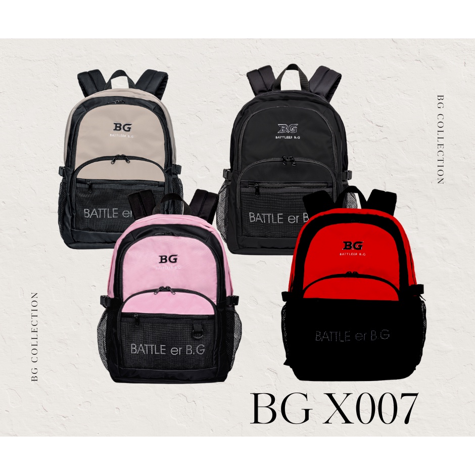 Balo BATTLE ER B.G mẫu x007 thời trang Unisex Streetwear Backpack