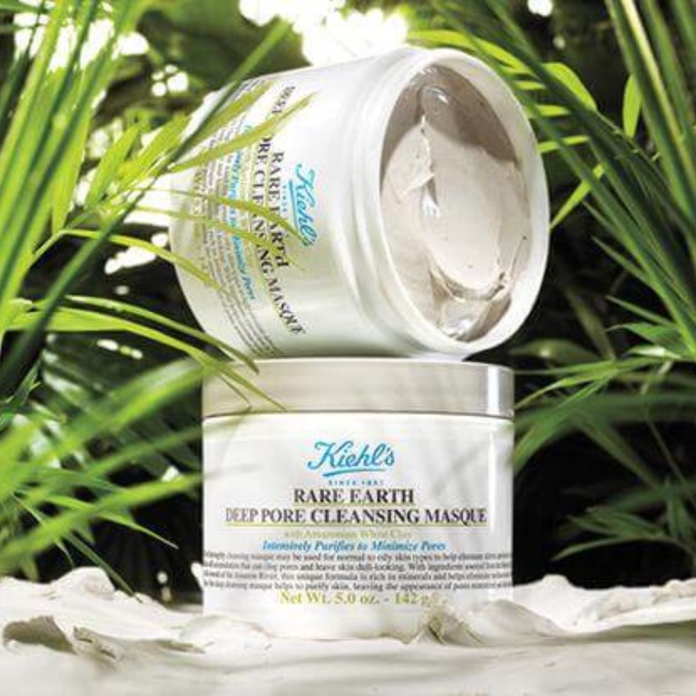 Mặt Nạ Đất Sét Kiehl's, Se Khít Lỗ Chân Lông, Giảm Mụn, Trắng Da &amp; Chống Lão Hóa Da [ CHÍNH HÃNG - USA ]