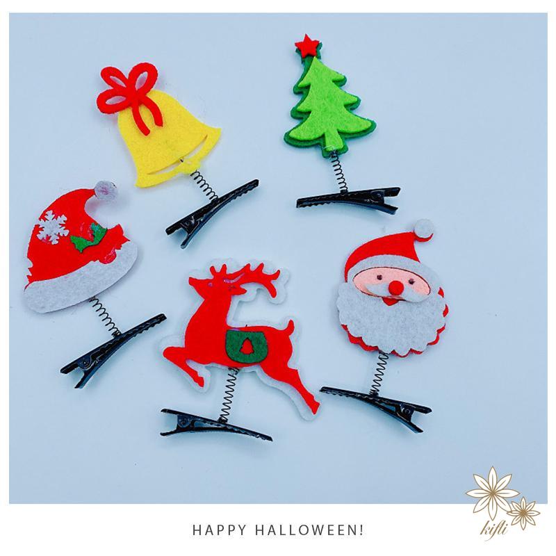 Kẹp Tóc Hình Tai Tuần Lộc Giáng Sinh Đáng Yêu