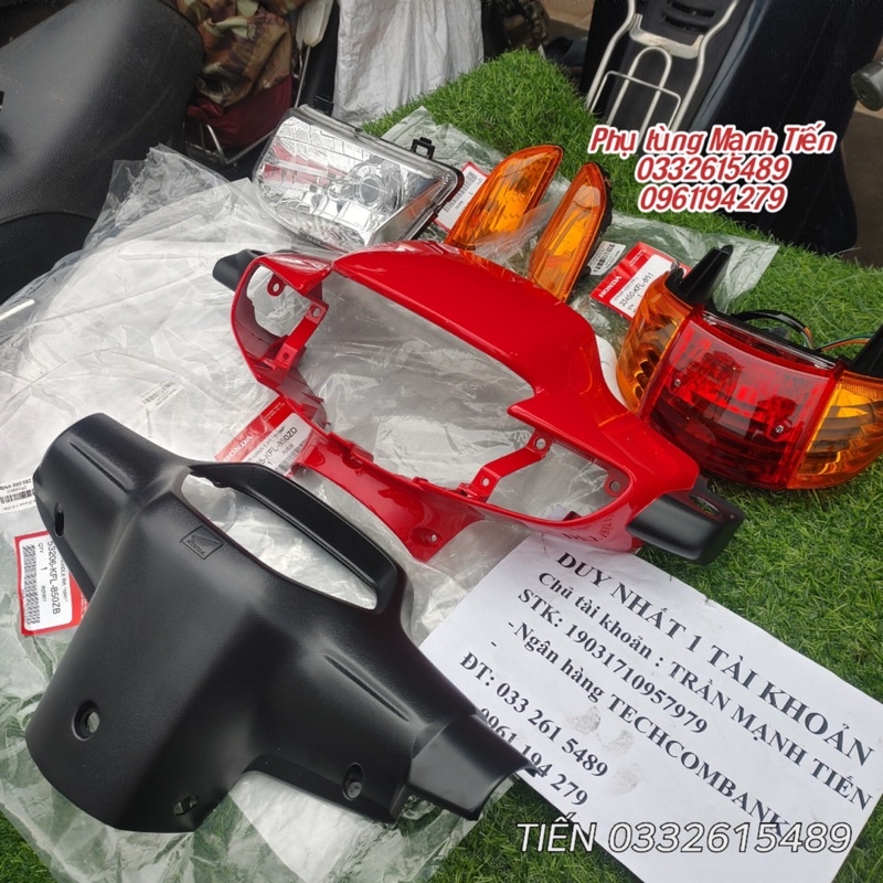 FULL BỘ ĐẦU ĐÈN wave Thái  ZIN CHÍNH HÃNG HONDA THÁI LAN