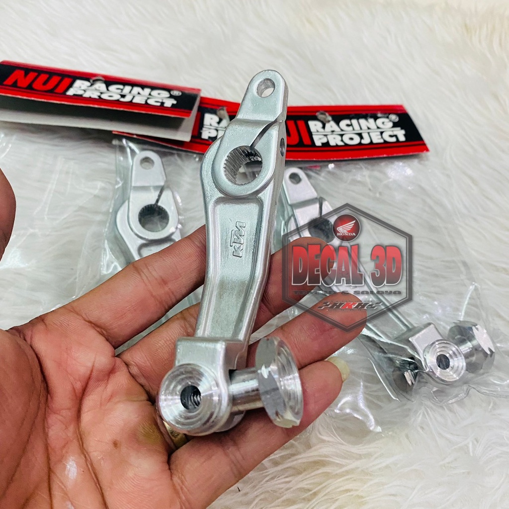 Càng thắng nhôm NUI RACING mẫu KTM sẵn núm chỉnh kiểu gắn được cho tất cả xe thắng đùm