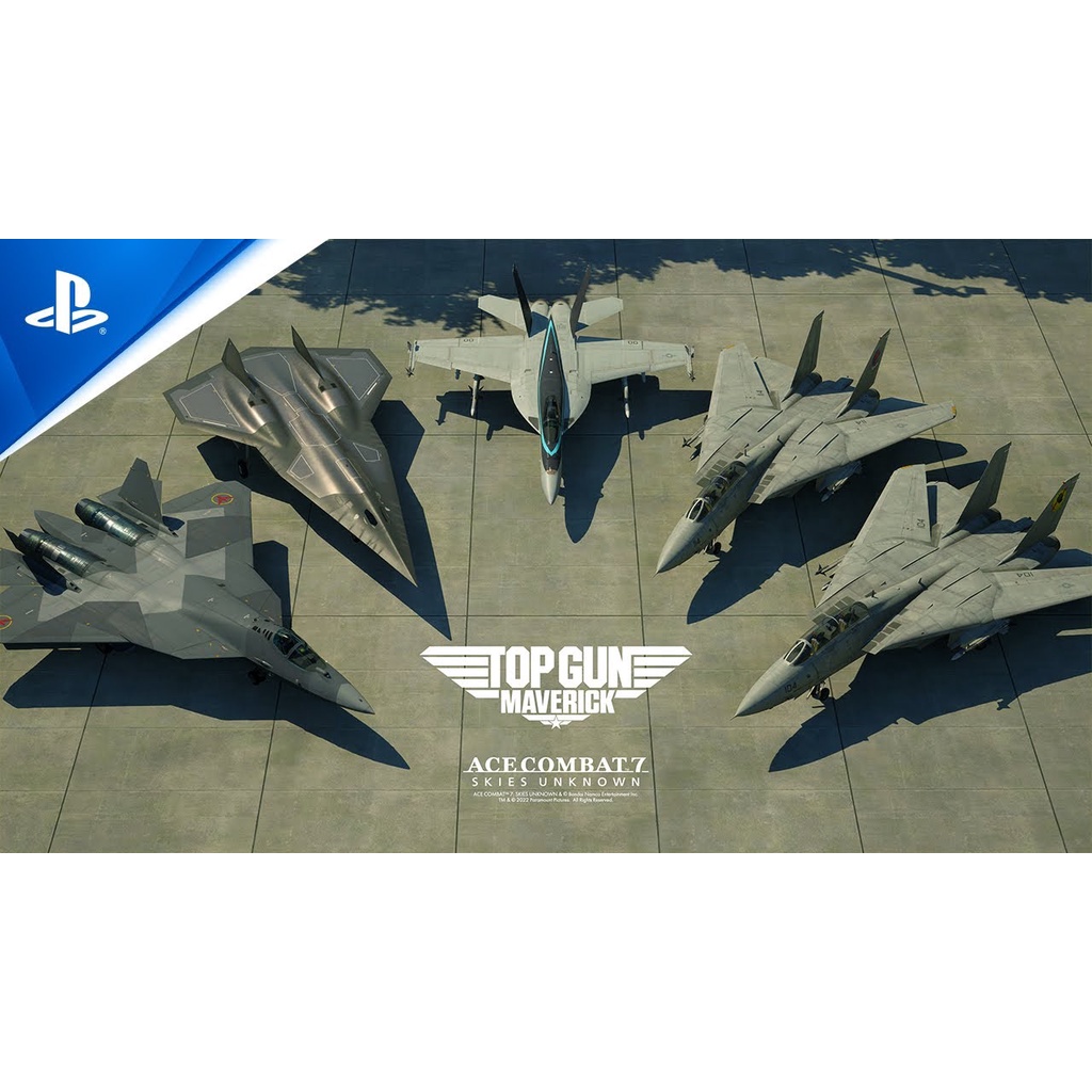 Đĩa game Ps4 Ace Combat 7: Skies Unknown