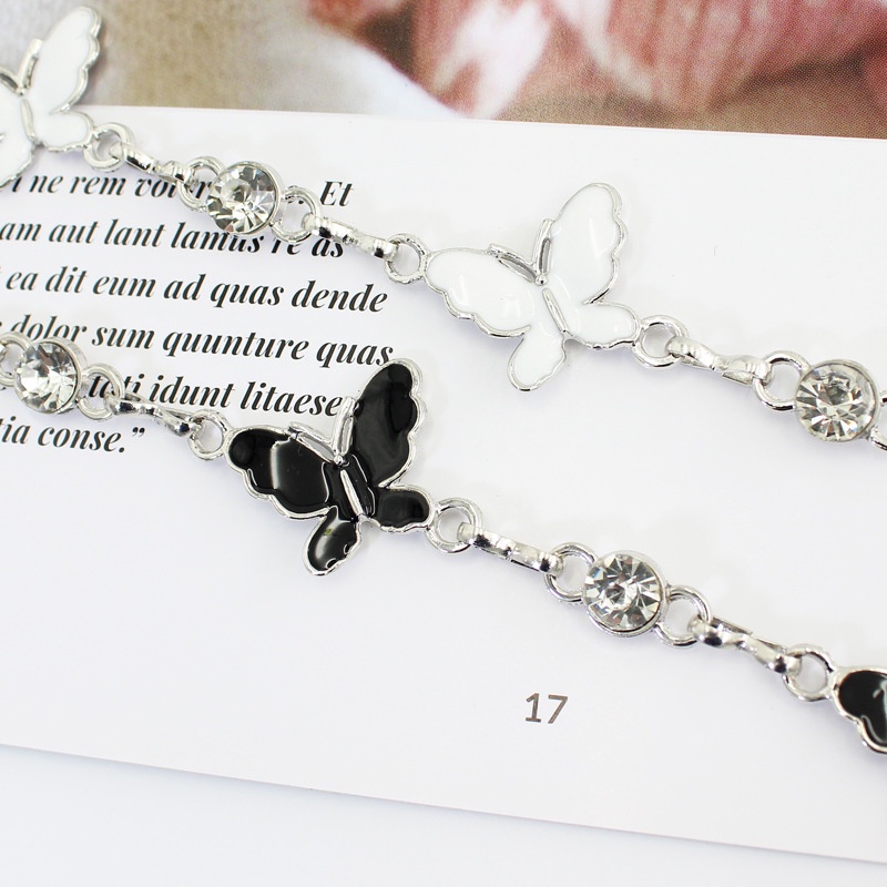 Thắt Lưng Dây Xích Kim Loại Màu Bạc Hình Bướm Phong Cách Bohemian Cổ Điển Cho Nữ