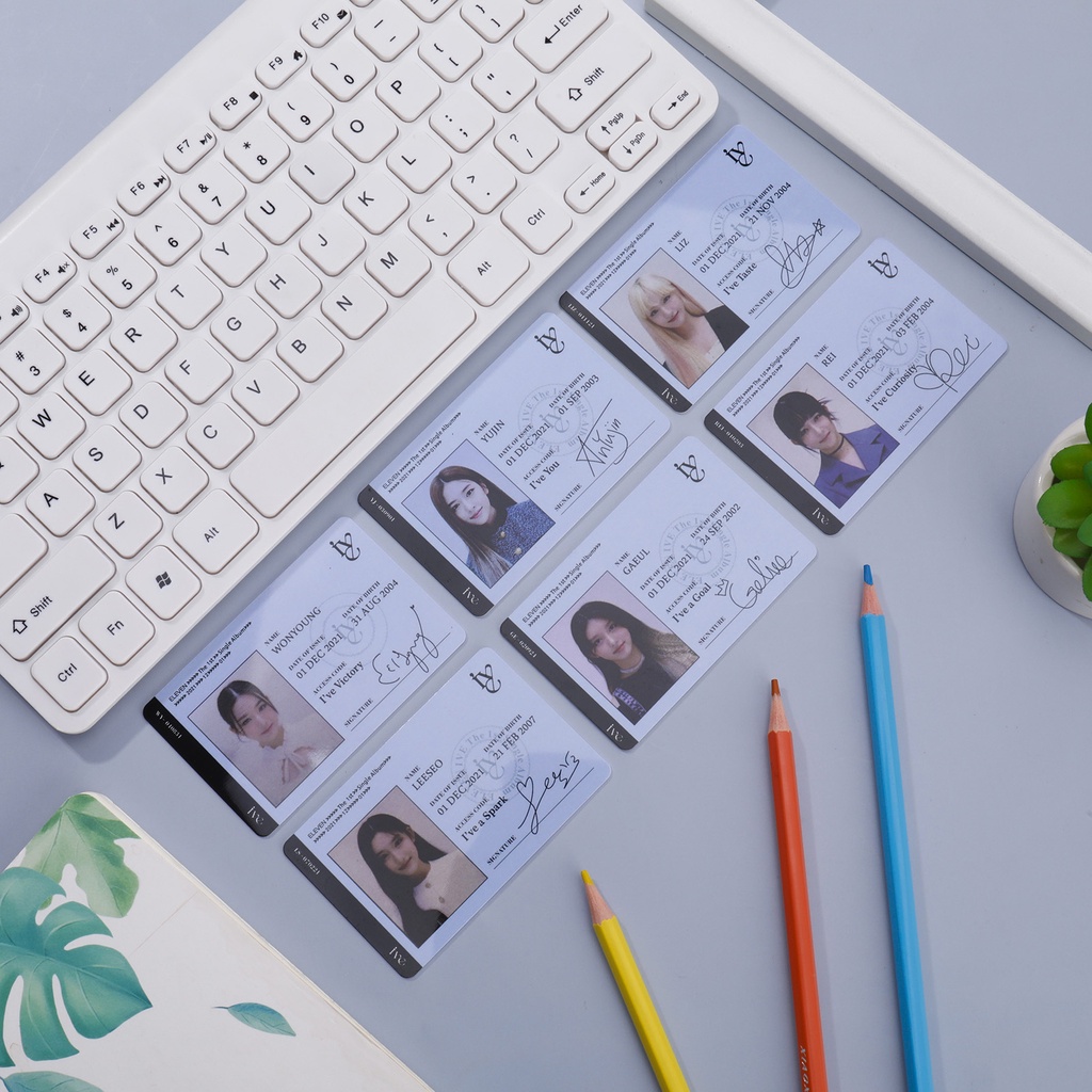 Album Đựng Thẻ ID IVE (PO ID) Iv - 1st