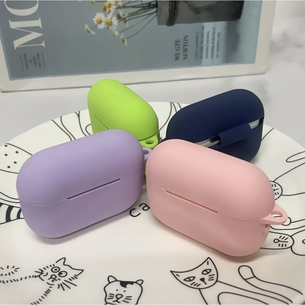 Ốp Case Dành Cho Airpods Pro 2, Kai.N PROTECTIVE Silicone FULL CORLOR, Kèm Móc Khóa