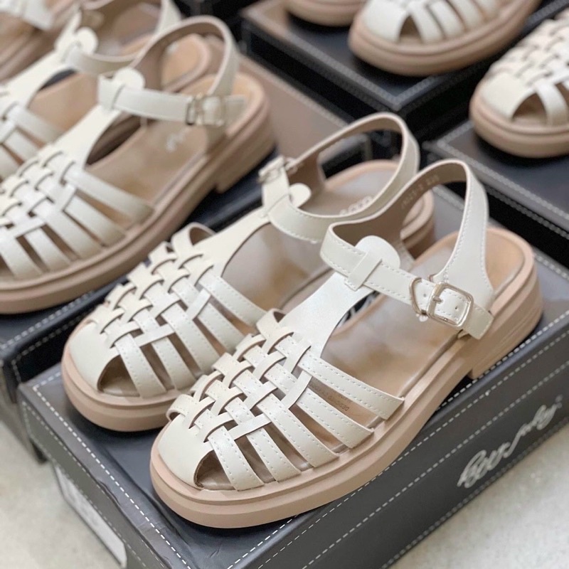 Sandal Rọ Dây Đan