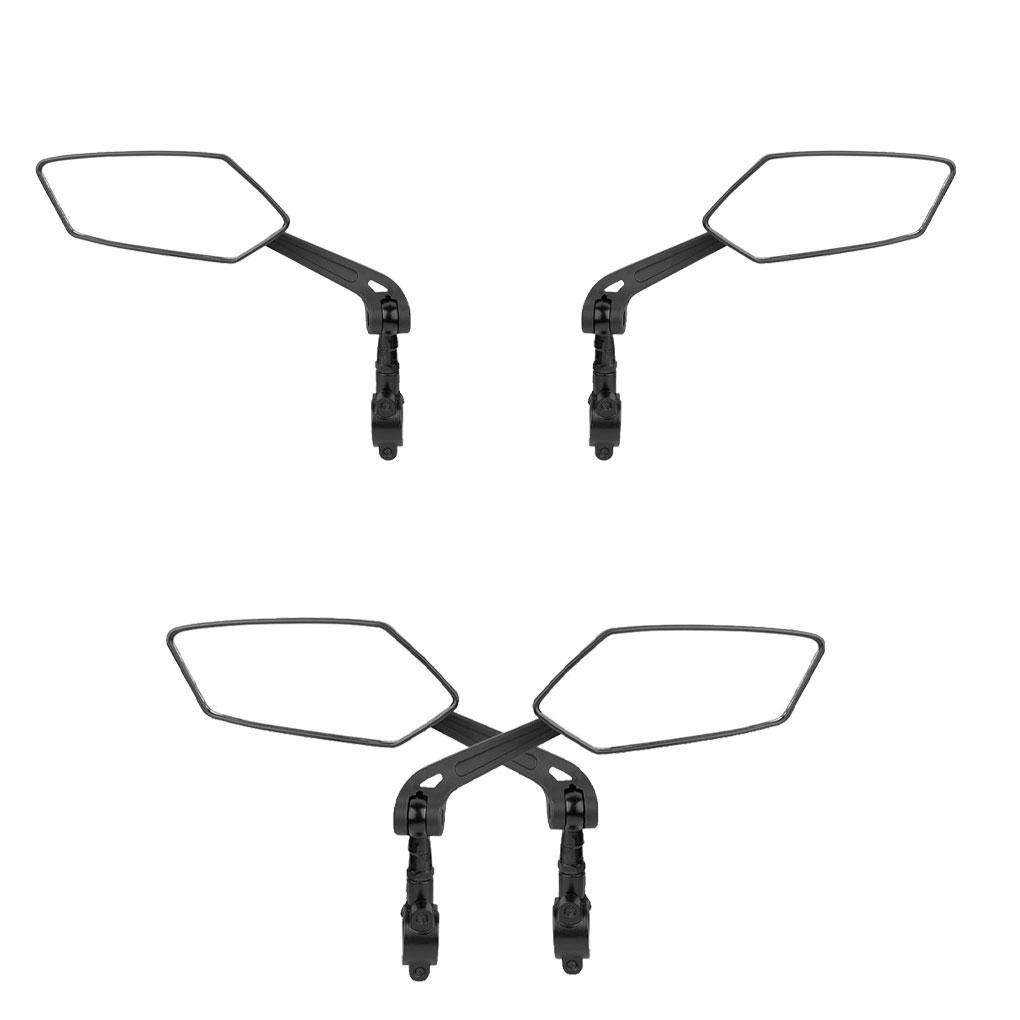 Gương Chiếu Hậu Phản Quang 20-24mm Có Thể Điều Chỉnh Gắn Tay Lái Xe Đạp Leo Núi