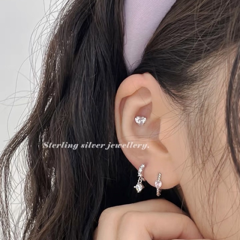 𝐯𝐞𝐥𝐯𝐞𝐭𝐩𝐢𝐧𝐤.𝐚𝐜𝐜🇰🇷 | Đôi khuyên tai tim đá hồng