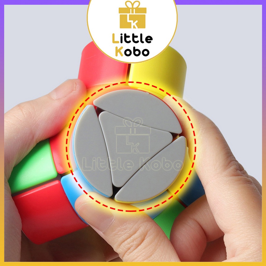 Rubik SengSo Magic Column Cube Rubic Biến Thể ShengShou Đồ Chơi Trí Tuệ Trẻ Em Phát Triển Tư Duy 3x3x3 - Little Kobo