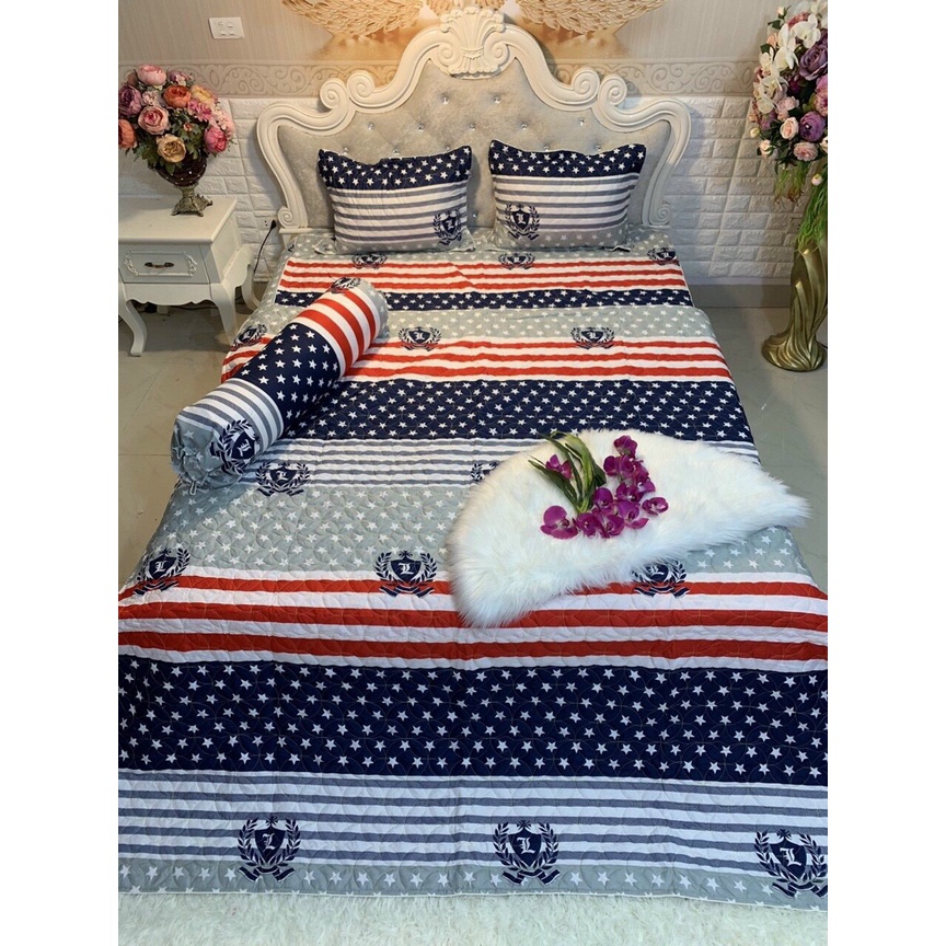 (Thanh lý) ✨ Vỏ bọc mền lót bông dày dặn dùng 4 mùa xuân hè thu đông mẫu Vũ trụ space - Ib shop xem thêm mẫu