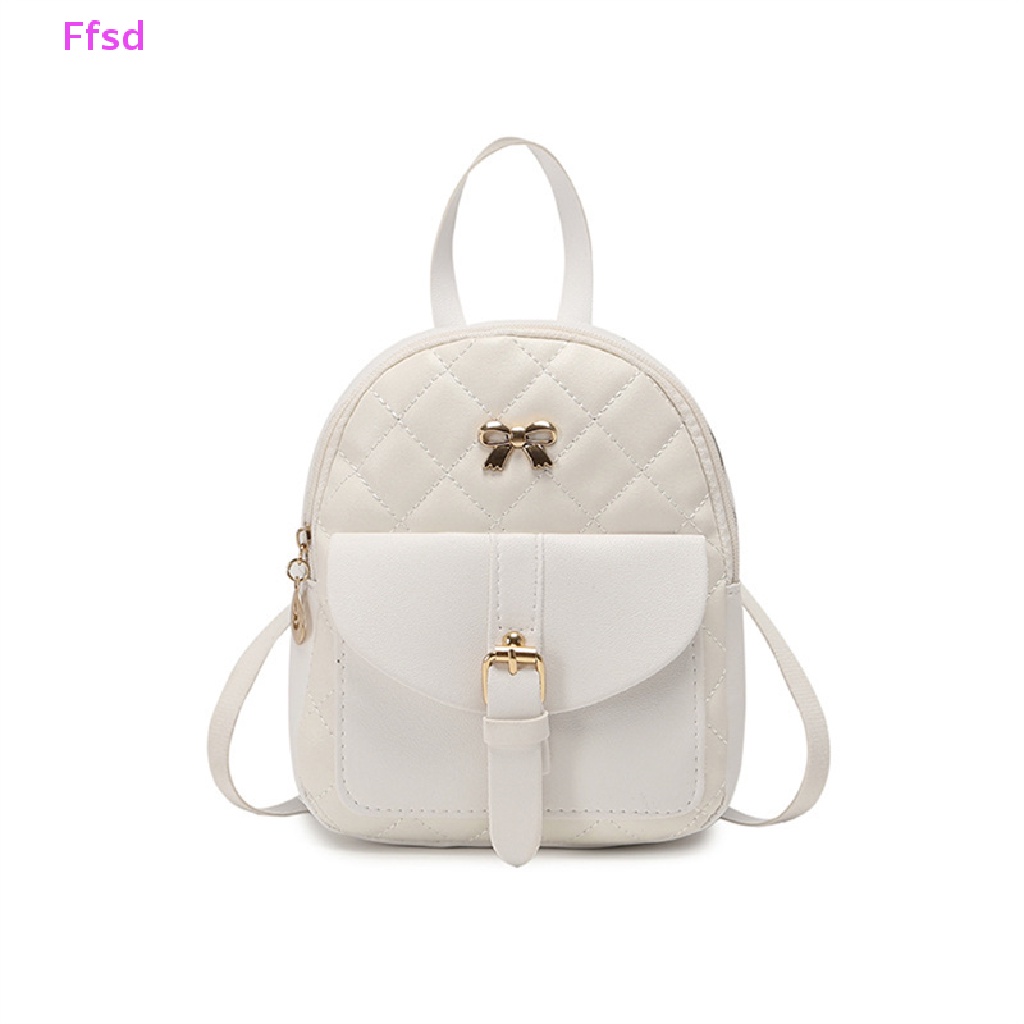 {Ffsd} Ba Lô Da Pu Nhỏ Xinh Thời Trang Cổ Điển Đa Năng Hợp Thời Trang Cho Nữ * Bán Chạy