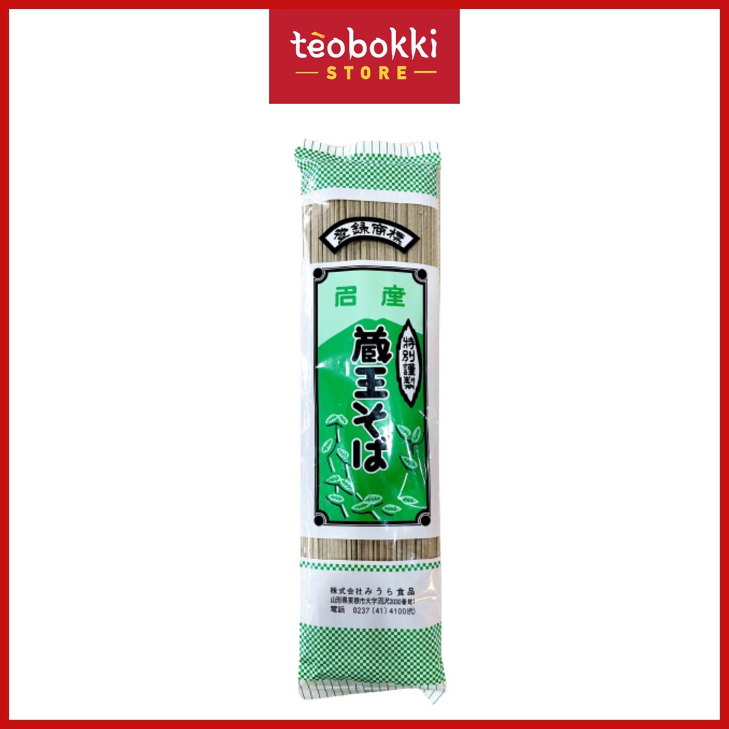Mì Zao Soba Miura 200g