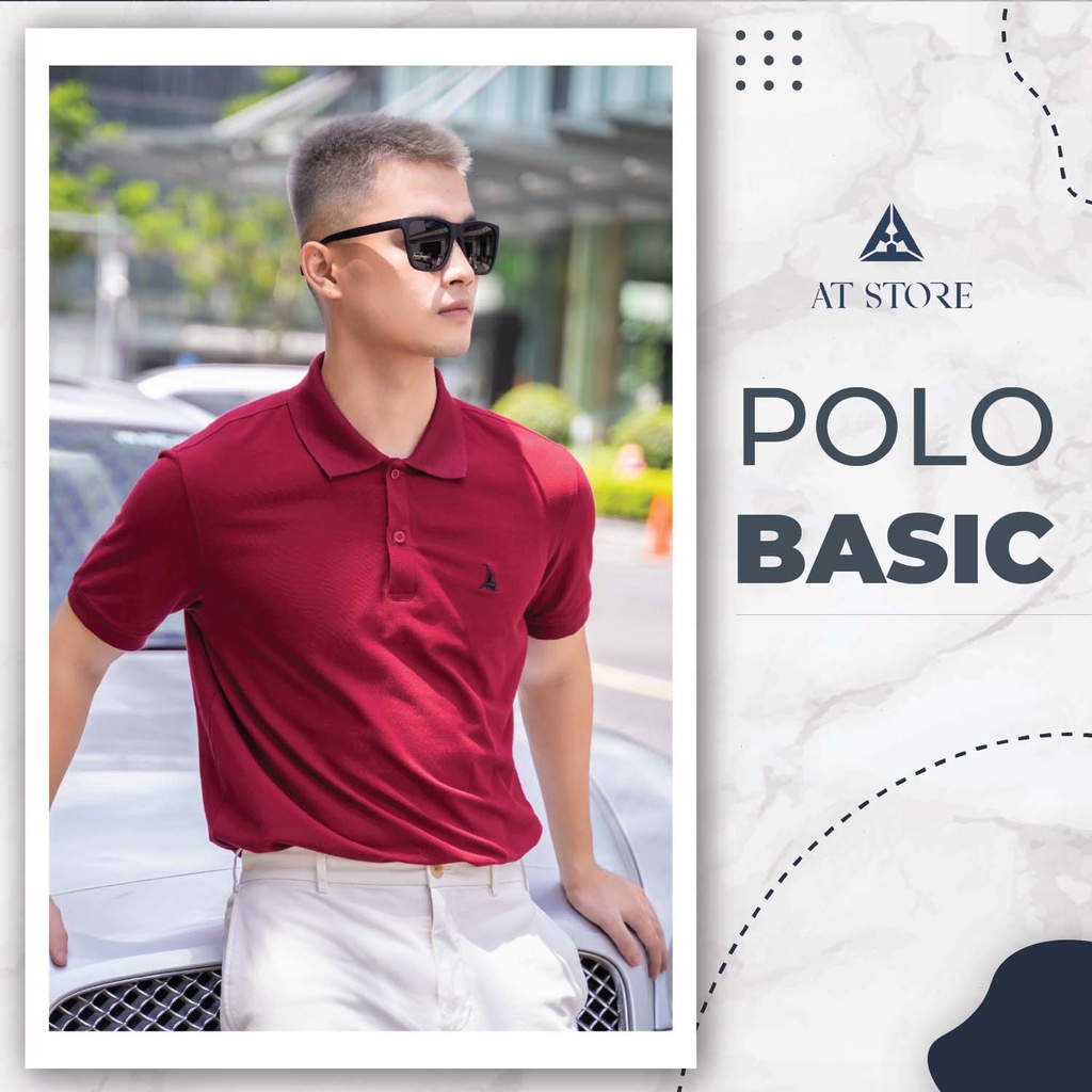 ÁO POLO BASIC THÊU LOGO CÁNH THUYỀN