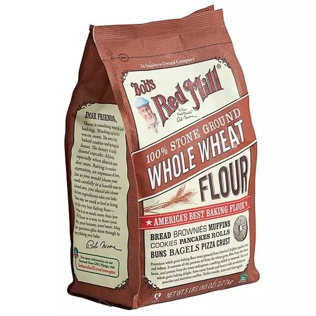 Bột Mì Nguyên Cám Bob's Red Mill 2,27kg