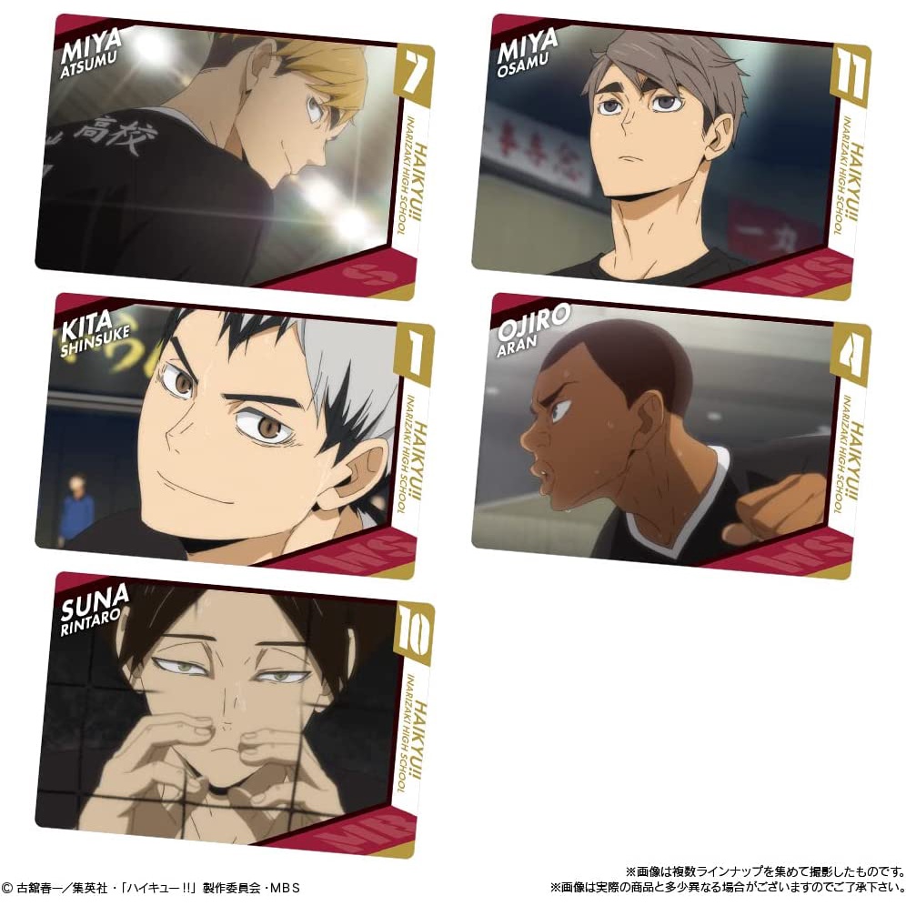 Gói Thẻ Nhân Phẩm Haikyuu!! Wafer 2