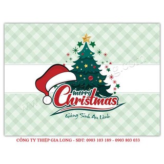 Thiệp Giáng Sinh Noel (Mẫu Ngẫu Nhiên)