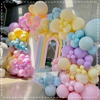 Bóng pastel macaron trang trí sinh nhật, sự kiện, party, khai trương, cưới hỏi, đầy tháng, thôi nôi
