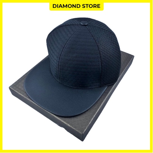 Mũ Nón lưỡi trai Snapback màu trắng, đen nam nữ unisex phong cách thể thao cá tính - Diamond's Store