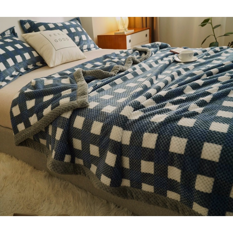 Chăn Lông Cừu Queen  Kirkland Mùa Đông Cao Cấp Mẫu Mới 2022