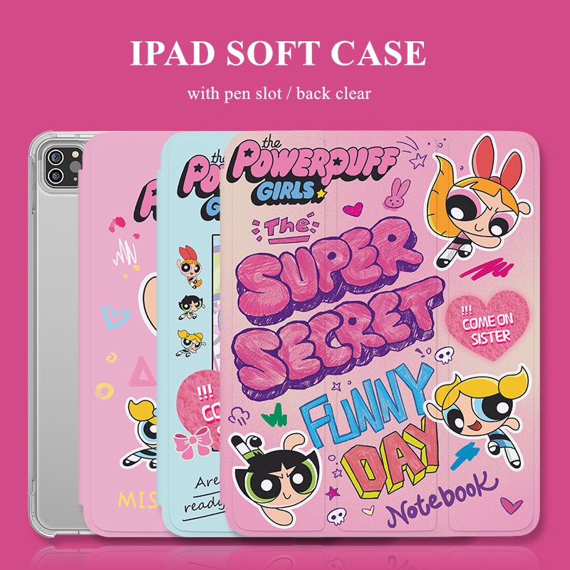 Ốp Máy Tính Bảng Họa Tiết Hoạt Hình Dễ Thương Cho iPad Air4 Air5 GEN 7 / 8 / 9 10.2 "Pro11" Pro12.9 "2020 / 2021 Air1 Air2 GEN 5 6 mini6