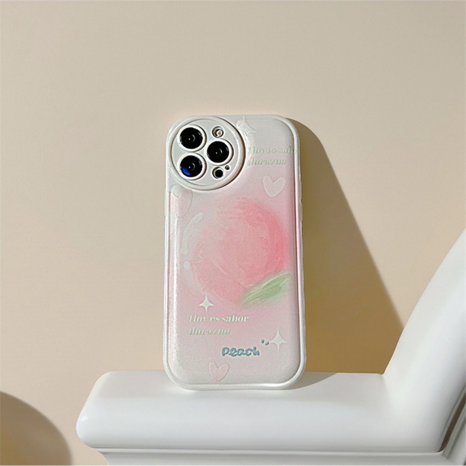 Ốp Điện Thoại TPU Mềm Màu Hồng gradient Cho Iphone6 6splus 7 7plus 8 8plus XR x xs 12 11 pro max plus 13 promax-5006