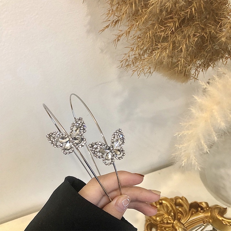 Cài tóc hình buớm đính đá xinh dành cho nữ