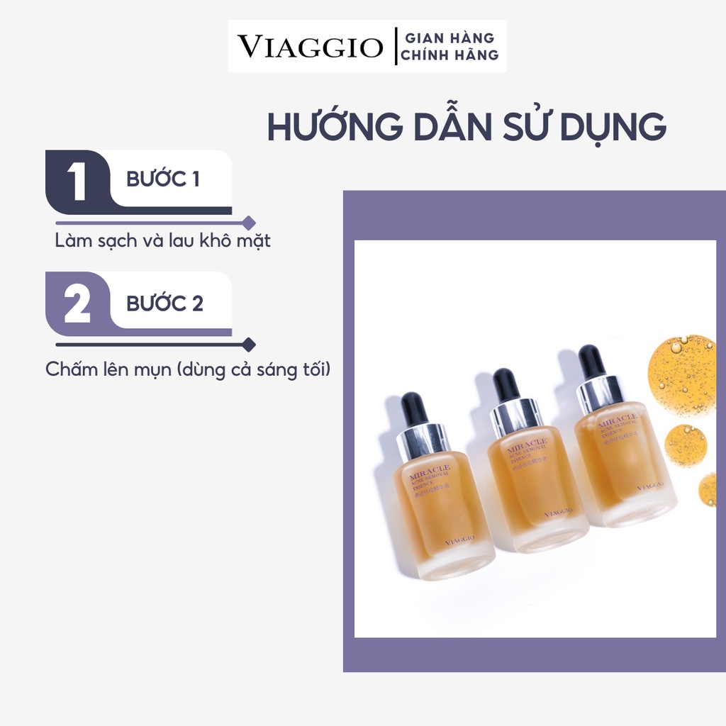 Serum Sạch Mụn Ngừa Thâm Viaggio 30ml