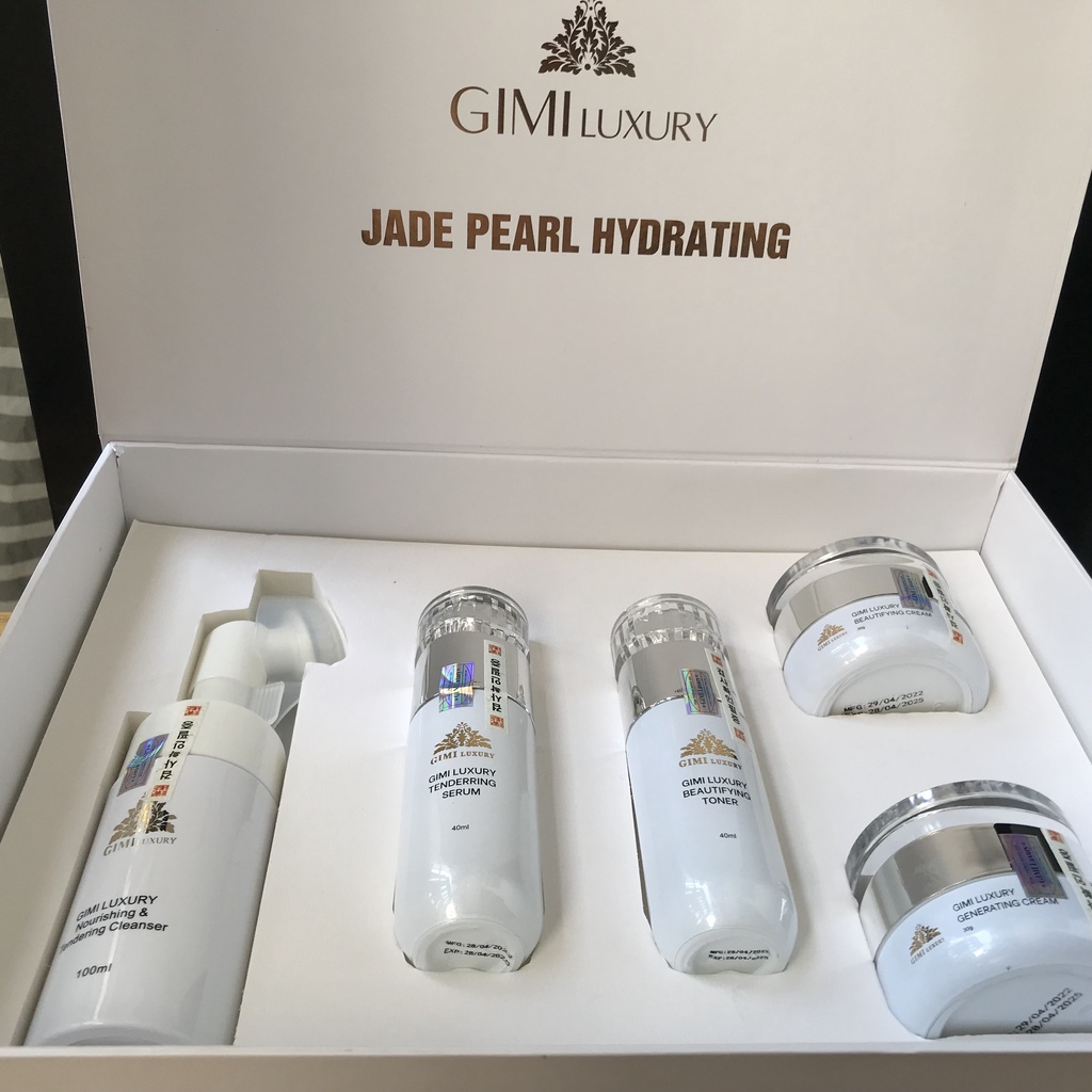 [GIMI CHÍNH HÃNG] Bộ Kem GIMI LUXURY 2024 nám mụn/Bộ kem dưỡng trắng, Chăm sóc da cao cấp tại nhà/Mẫ