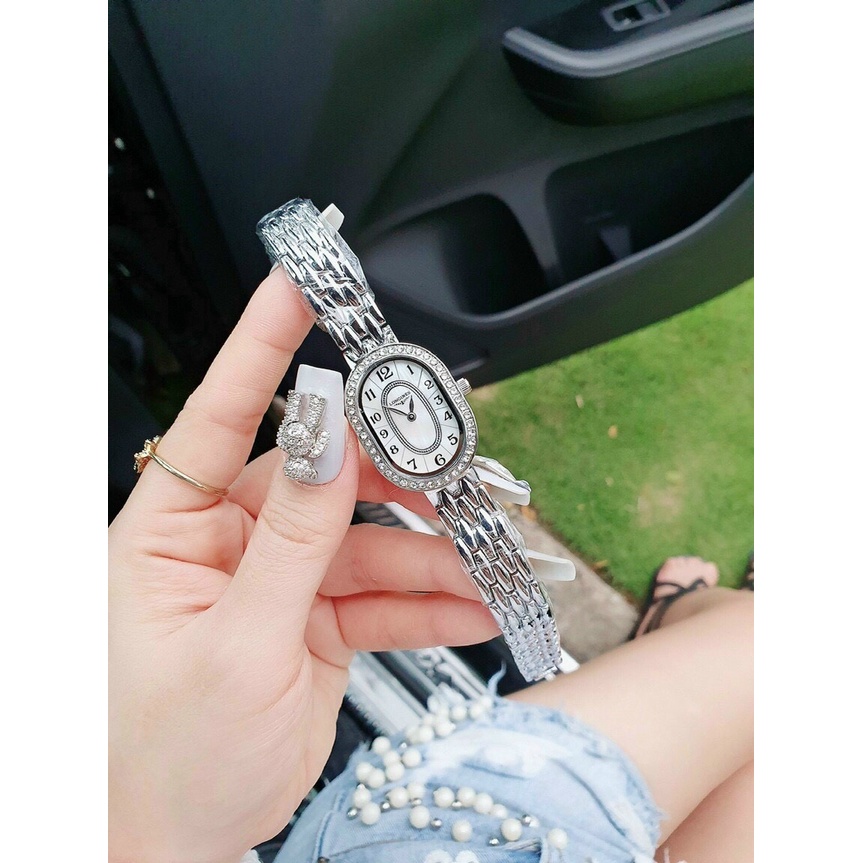 Đồng hồ nữ New size 26 mm chống nước 3atm dây khóa cài thép không gỉ thời trang sang trọng bảo hành 12 tháng