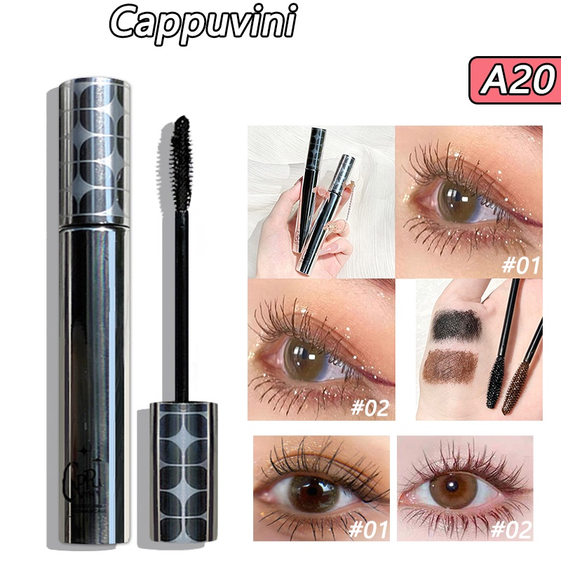 Mascara CAPPUVINI chuốt mi cong vút và dài hơn 6g